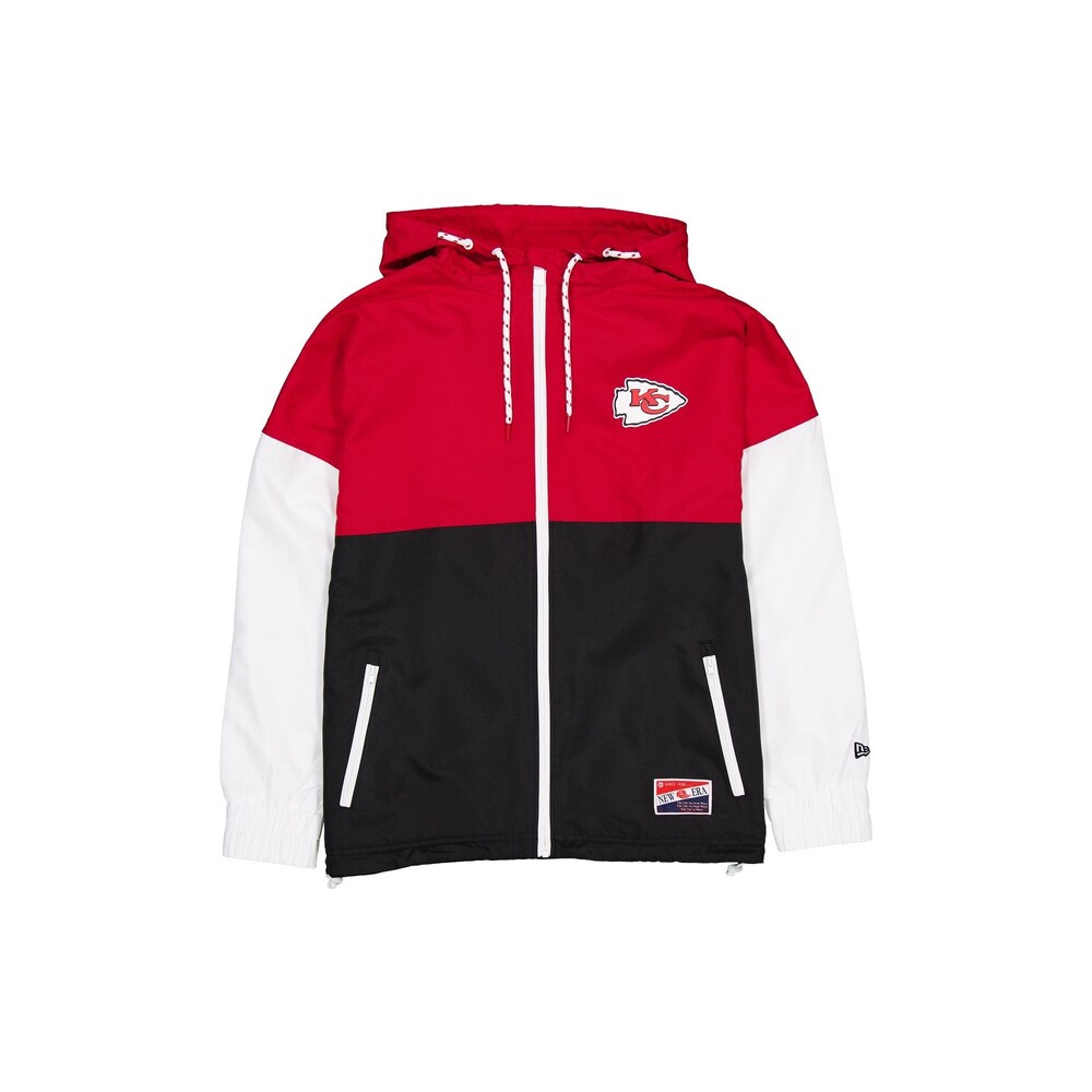 New Era Kansas City Chiefs Throwback Windbreaker - Size 3XL